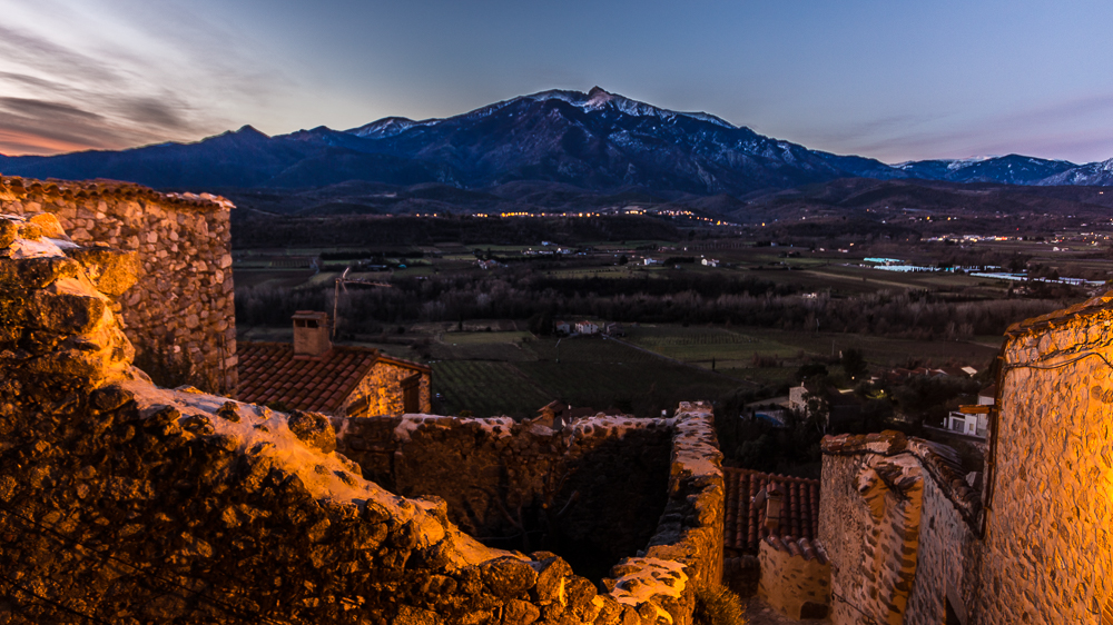 Matin d'hiver à Eus