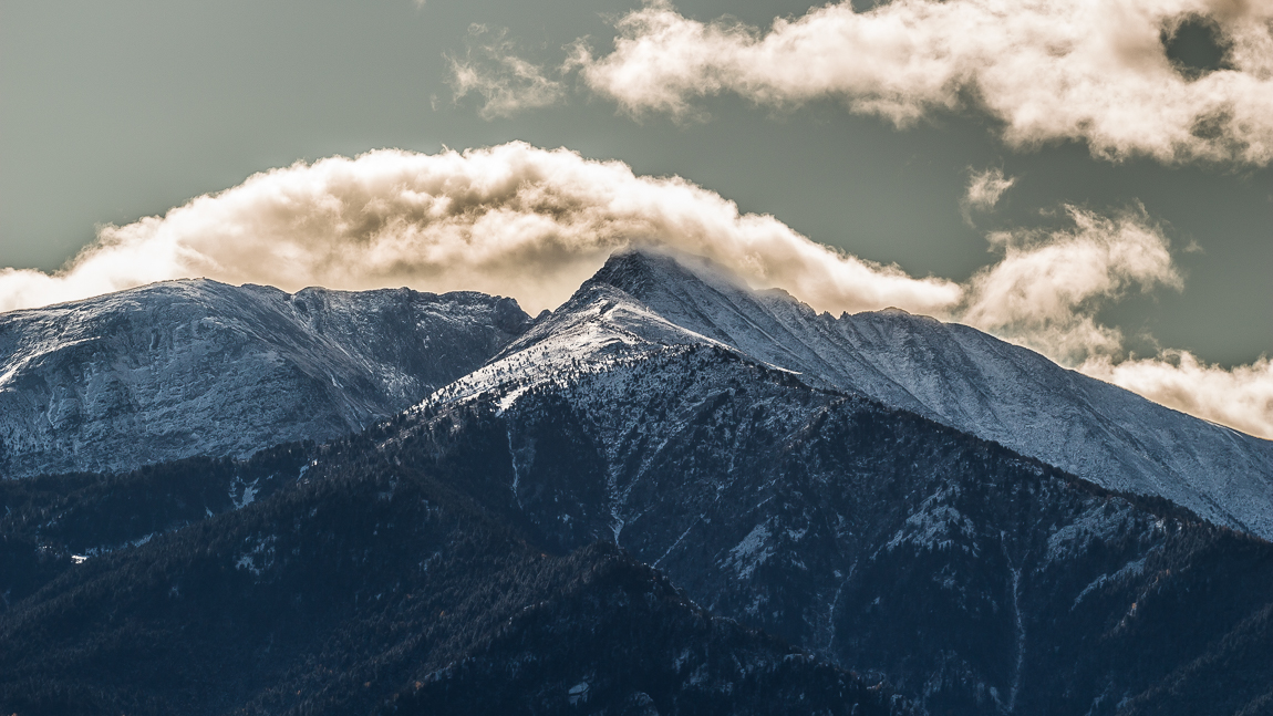 Panorama sur le Massif du Canigou
